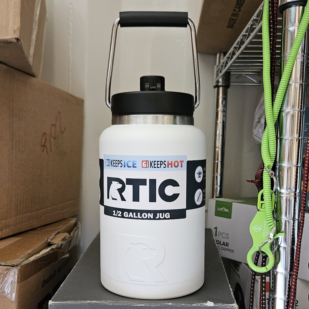 RTIC White 1/2 Gallon Jug